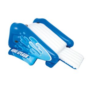 Kool Splash Inflatable Slide Blue and White Kool Splash Inflatable Slide Blue and White